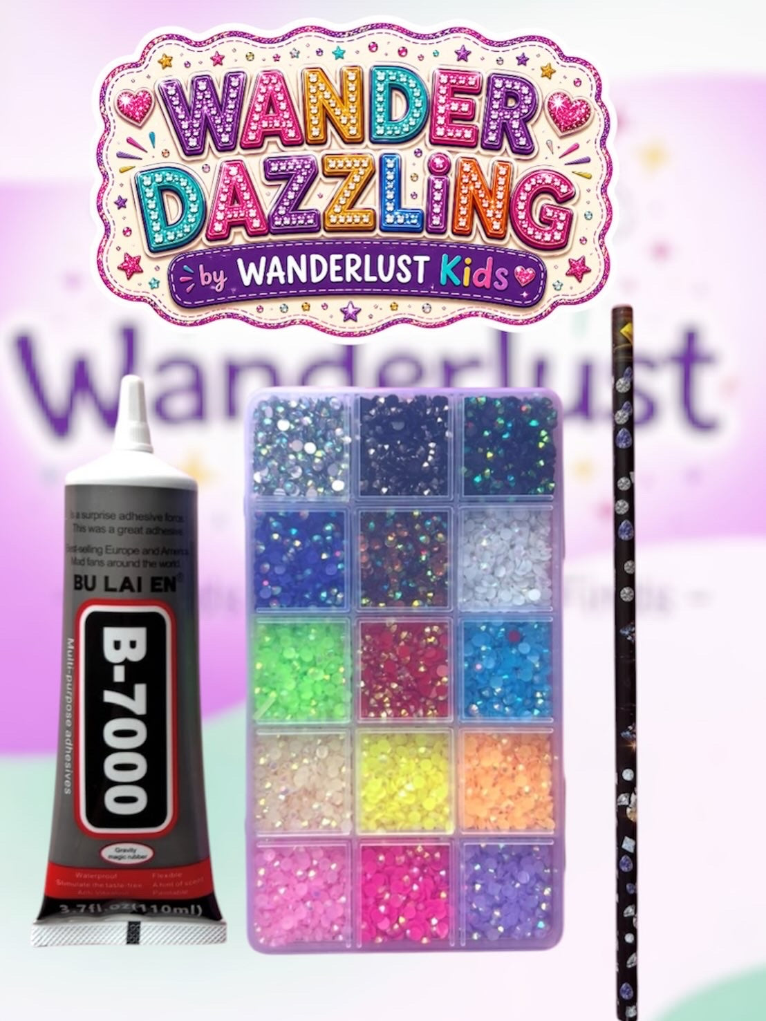The Wander-Dazzling kit premium quality (15 colors)