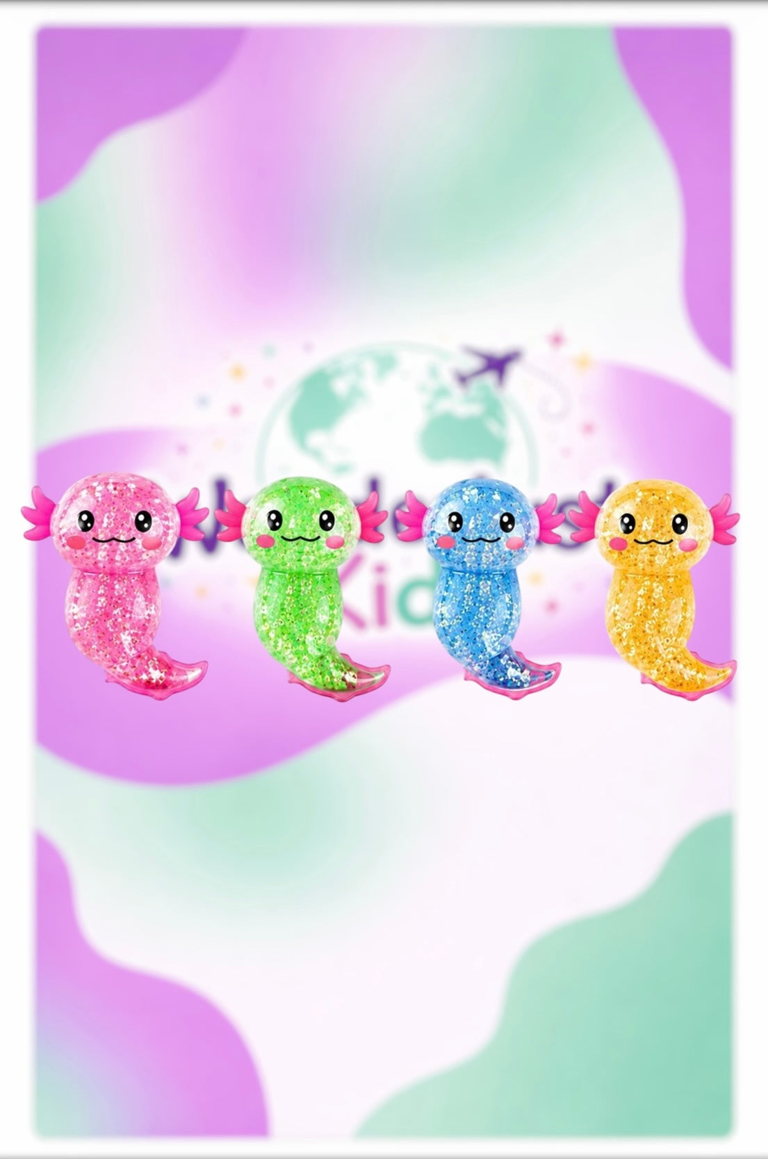 Axolotl Squishy(sugar texture)