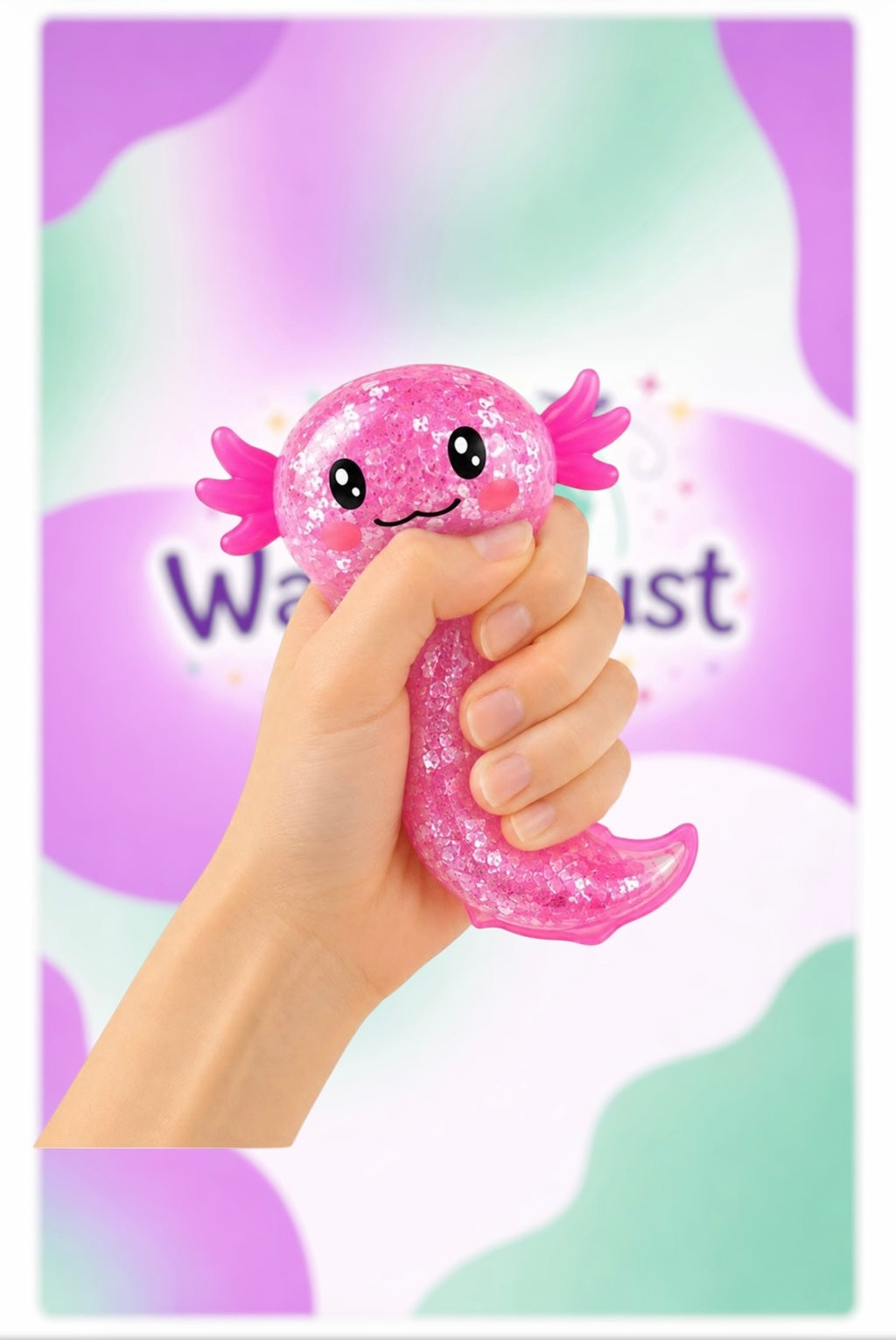 Axolotl Squishy(sugar texture)