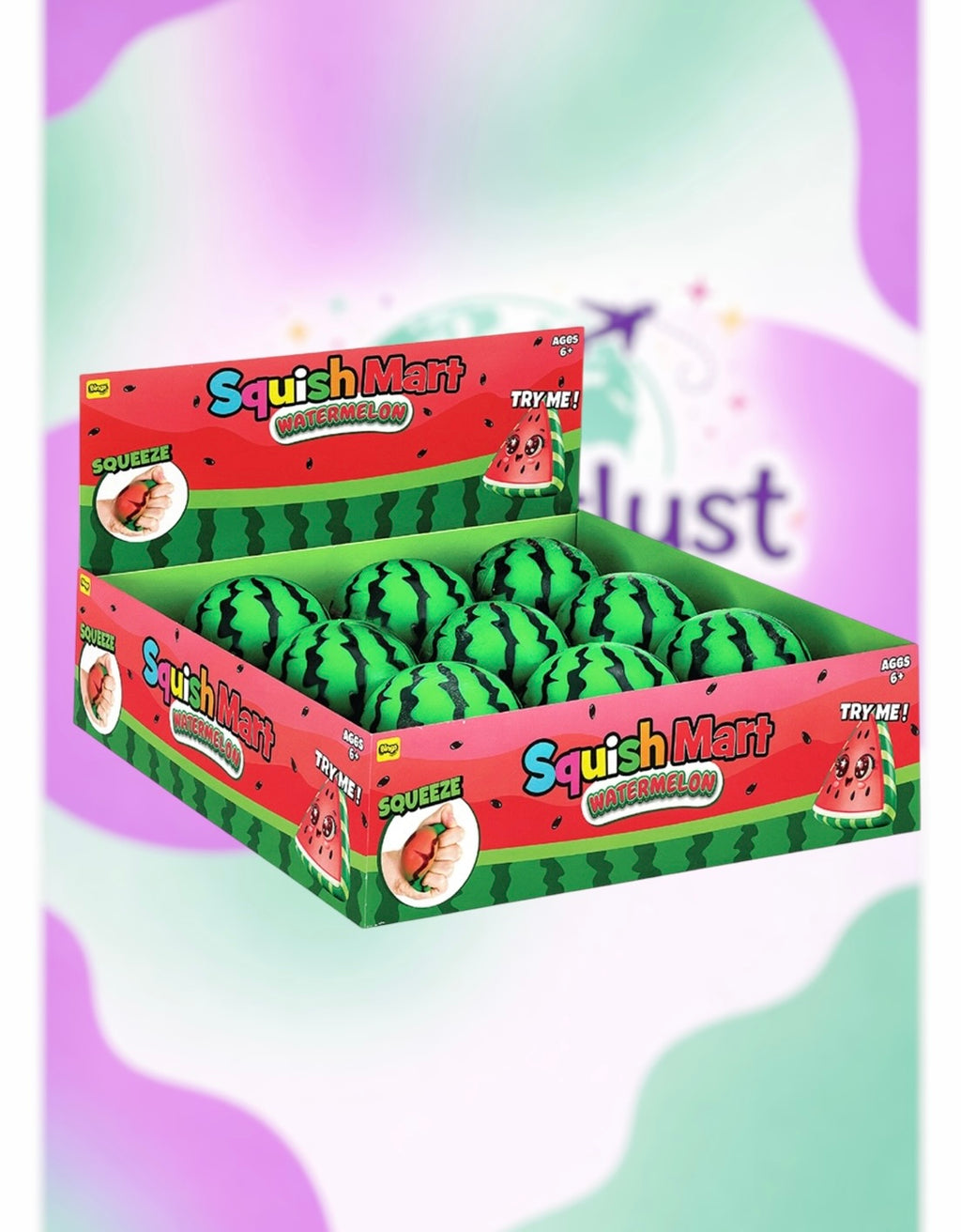Squish-Mart Giant watermelon