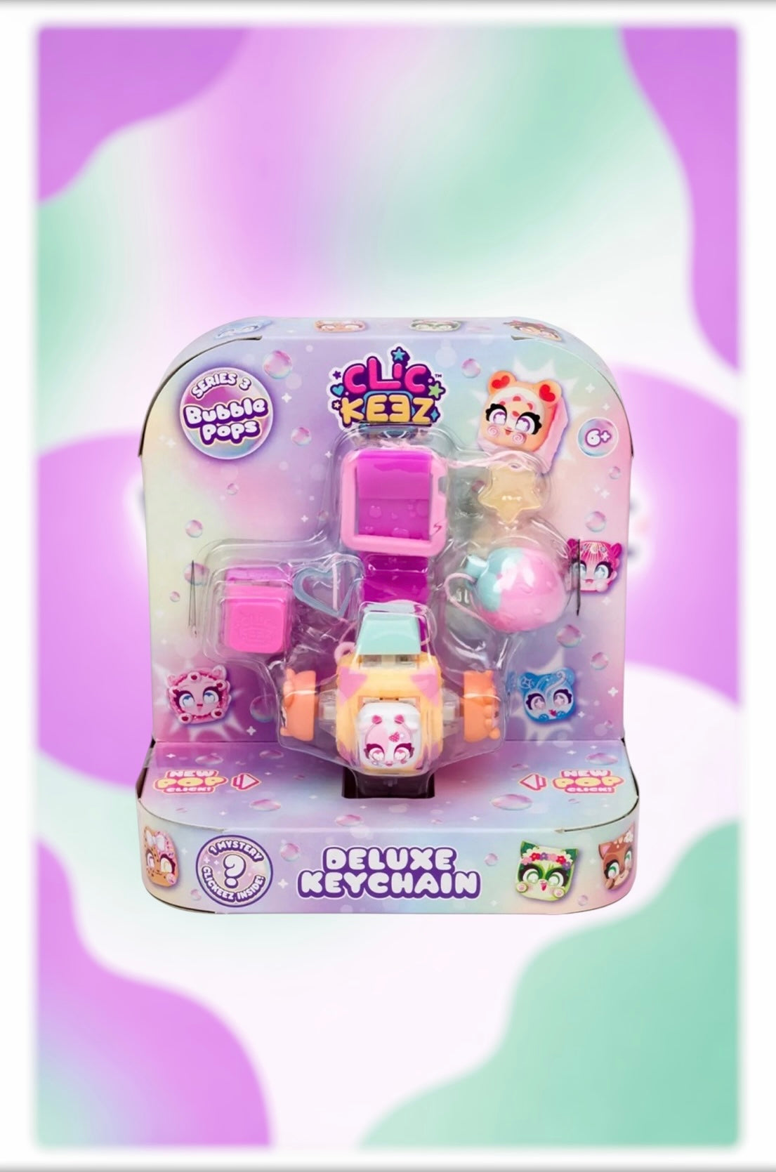 Clickeez (Bubble-pop edition)  Deluxe Keychain🤩