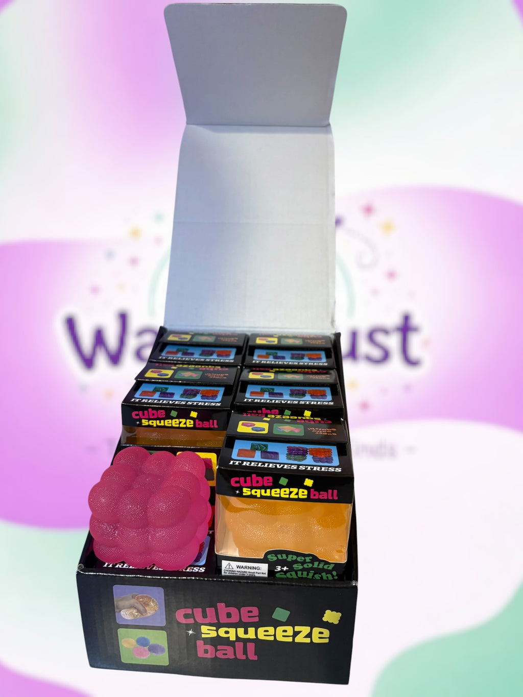 Bubble cube Squishy Random color
