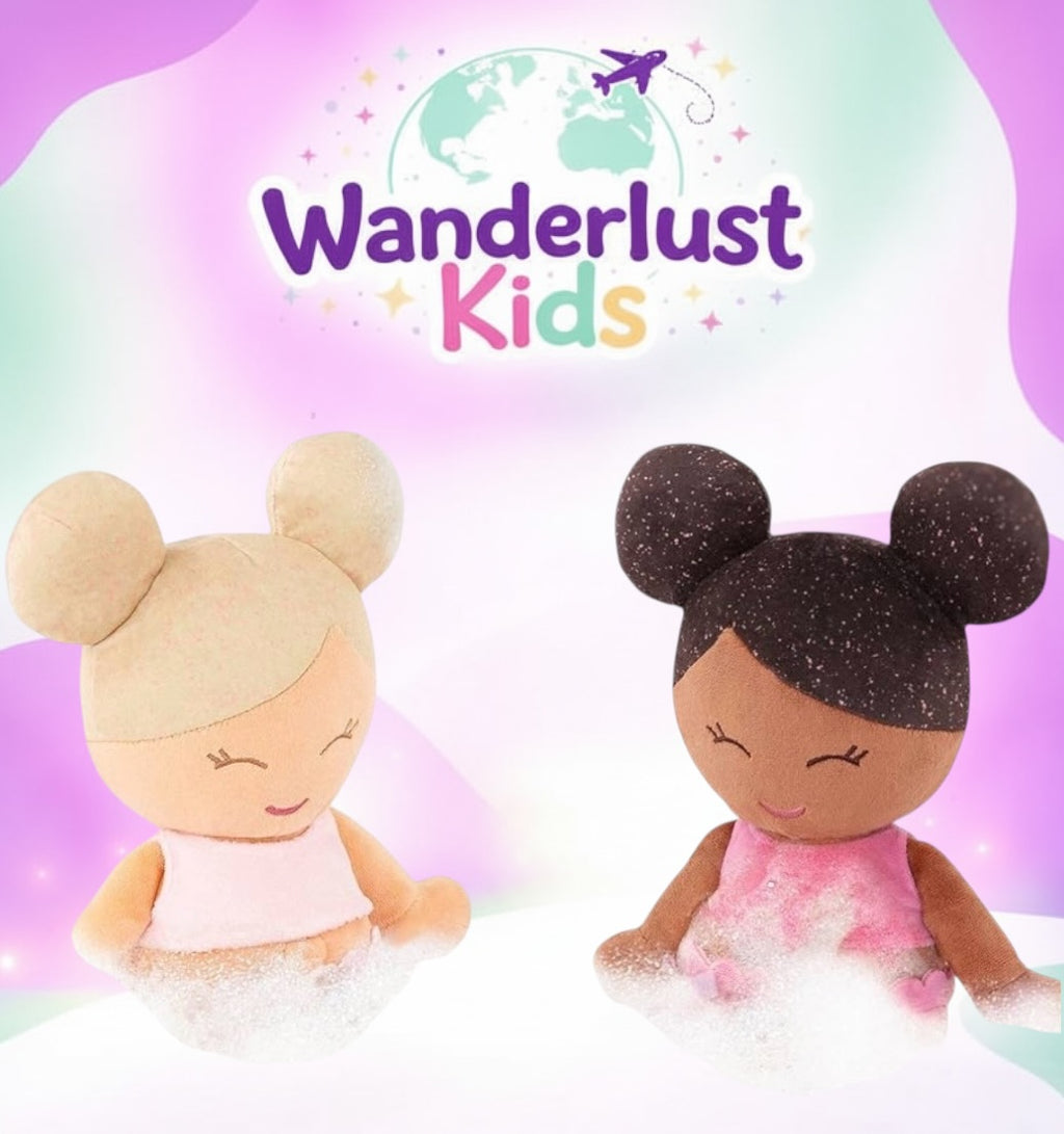Plush Baby Bath Doll(Blonde)