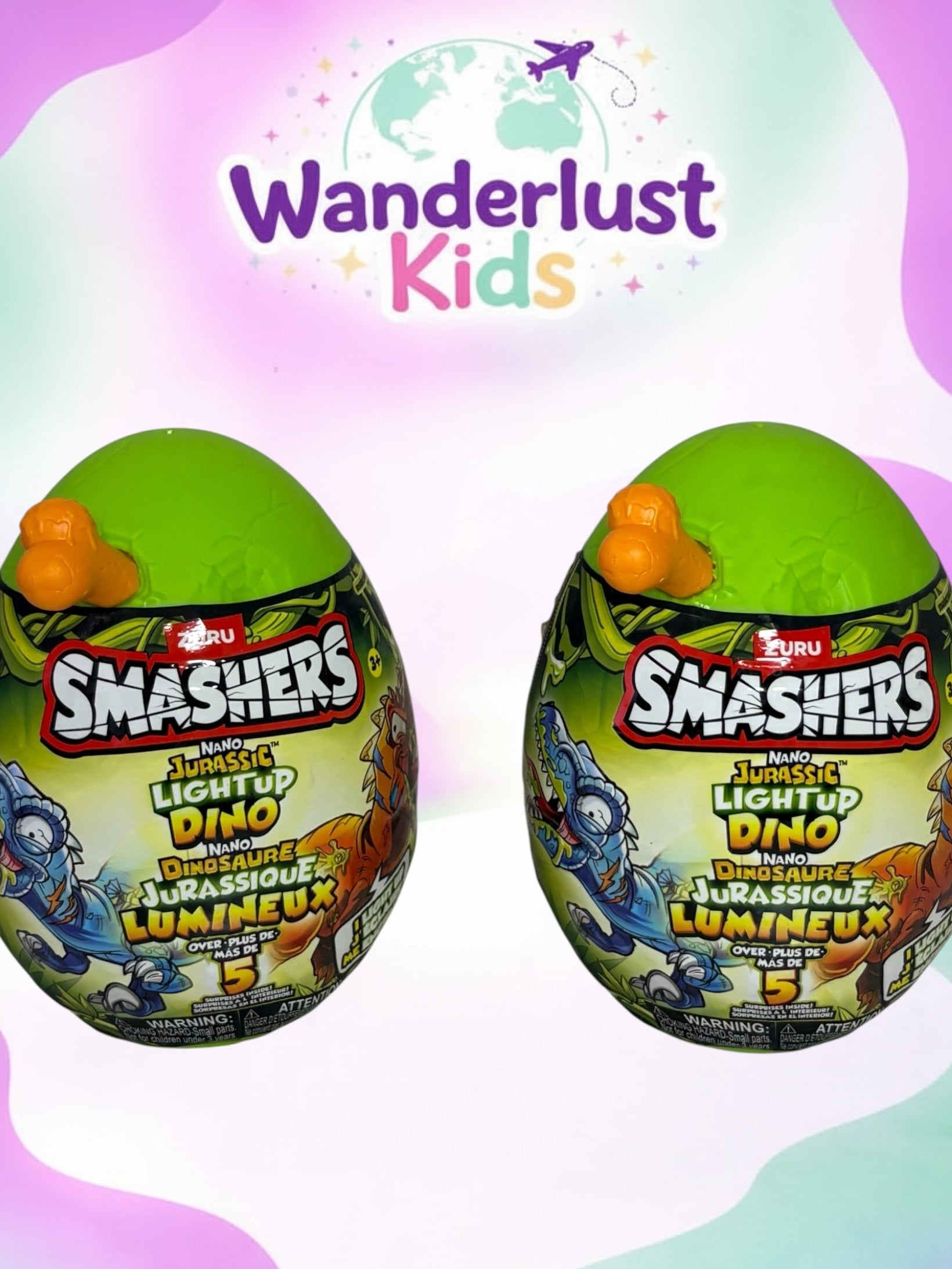 ZURU Smashers Jurassic Nano Egg
