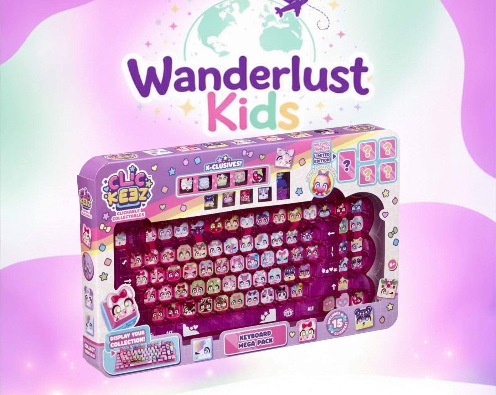 CLICKEEZ Collectables-Keyboard Mega Pack
