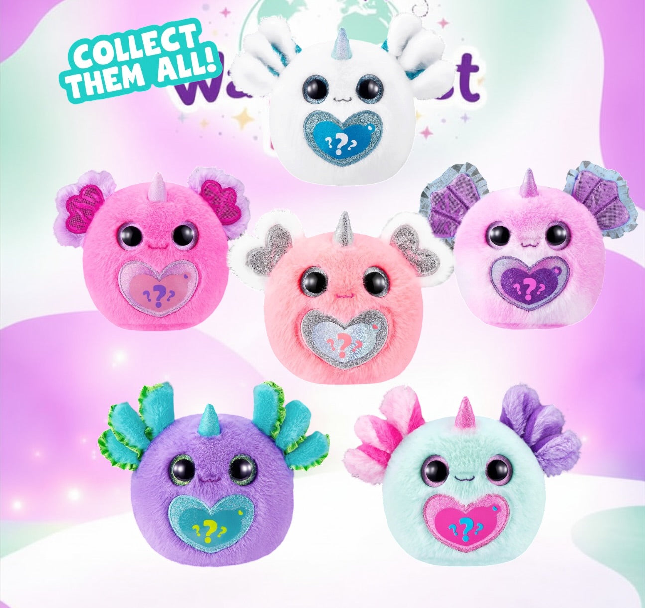 Sparkle heart Surprise series Axolotlcorn