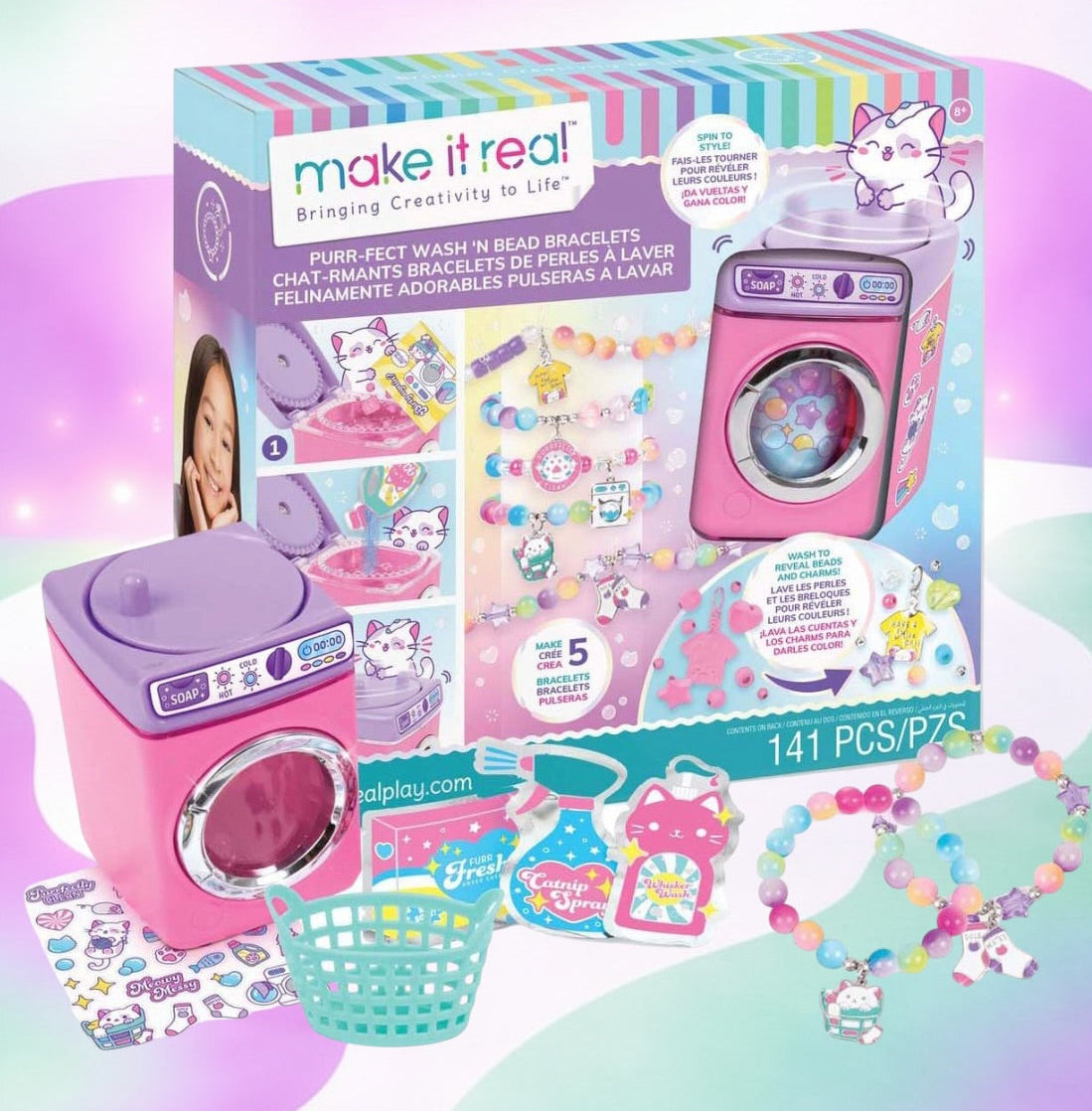 Make it Real Wash 'N Bead Bracelet Making