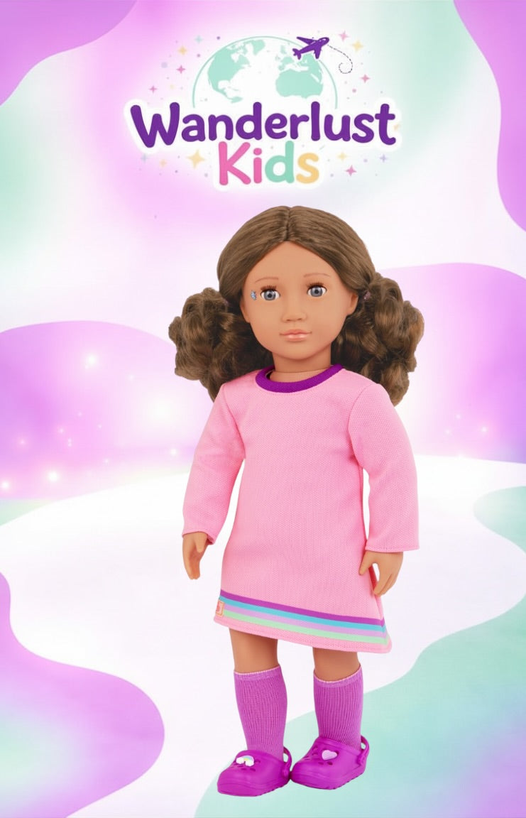 Our generation Doll set FINLEY (I love stickers!)
