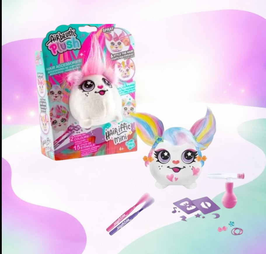 Air brush plush Hair-iffic mini