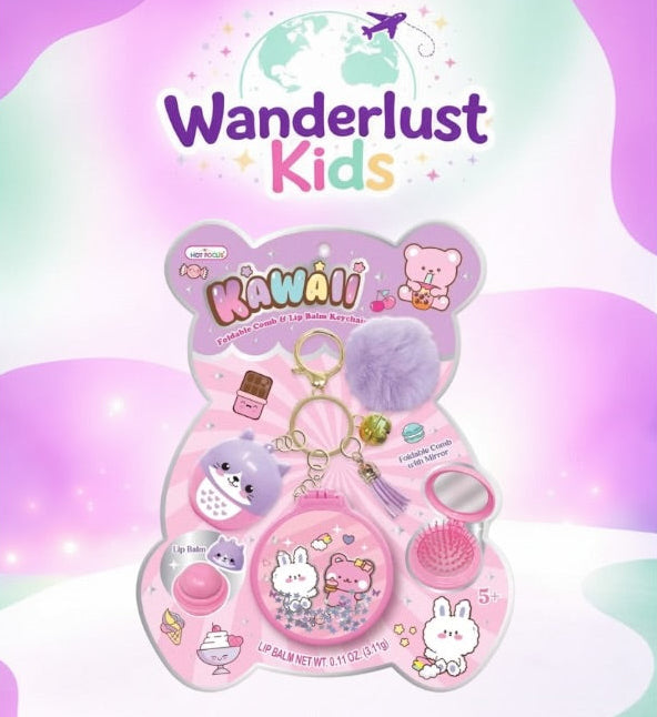 Enchanted acccessories set with key chain