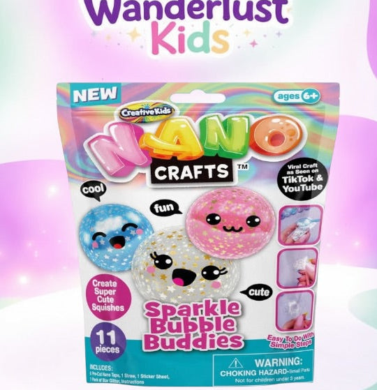 Nano Sparkle bubble buddies