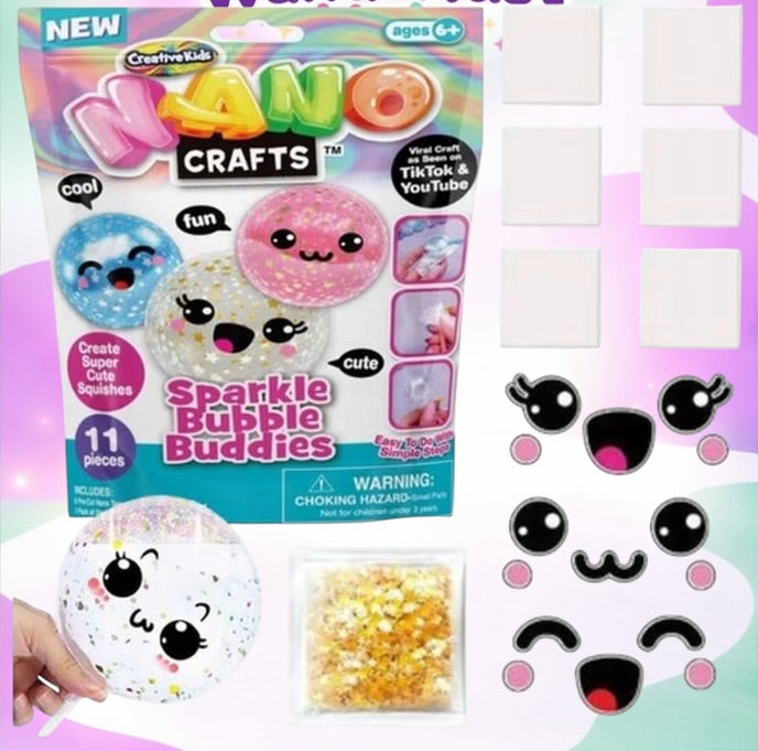 Nano Sparkle bubble buddies
