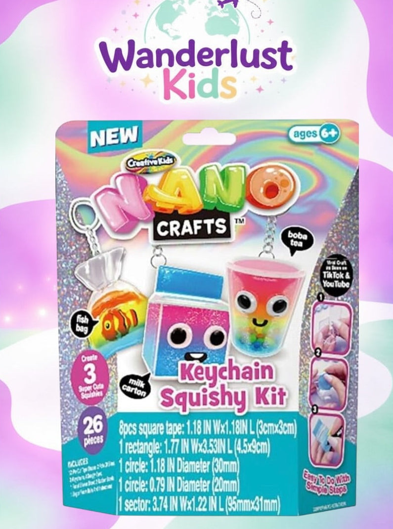 NANO Crafts Keychain squishy KIT