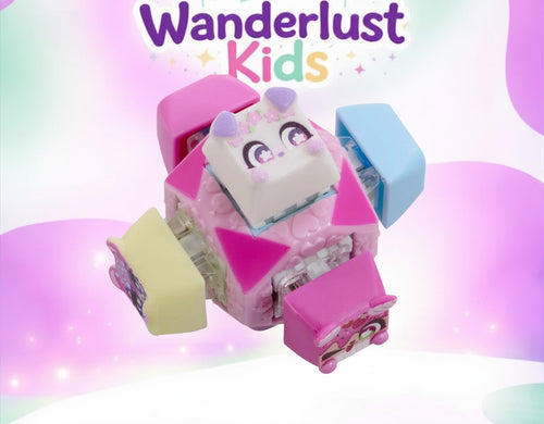CLICKEEZ Clickable-Deluxe Keychain Fidget cube