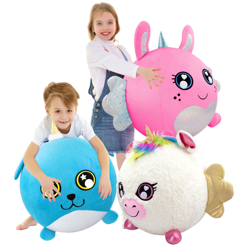 Biggies  Unicorn Inflatable Plush