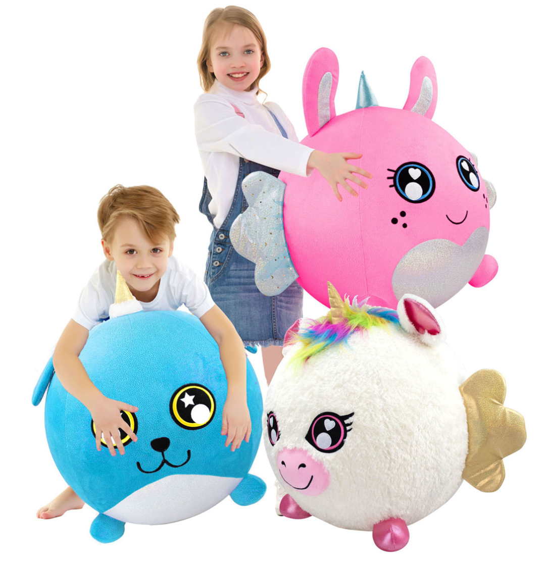 Biggies  Unicorn Inflatable Plush
