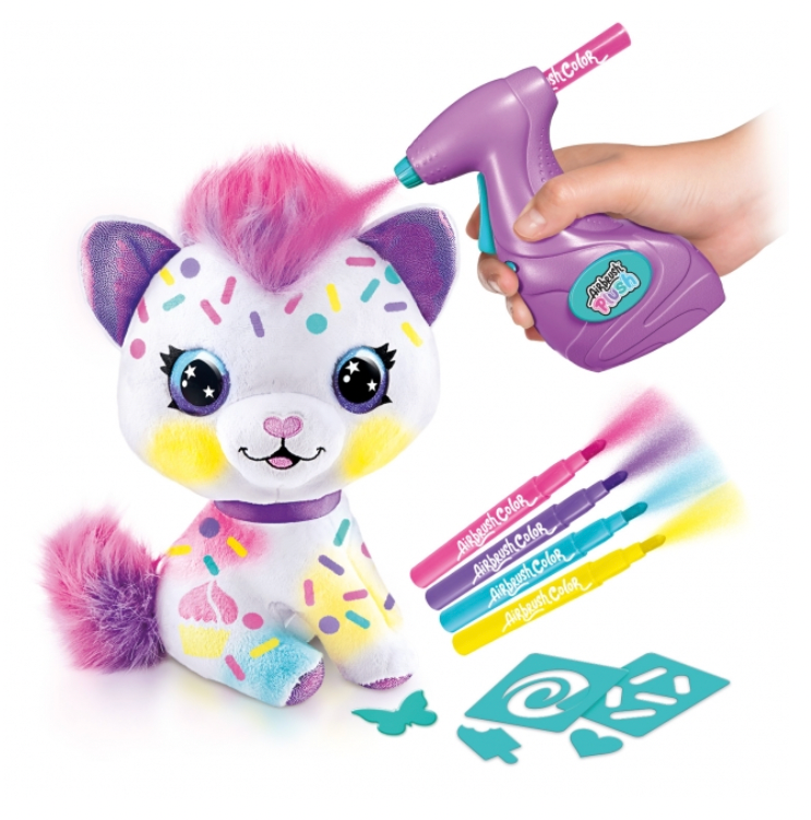 AIRBRUSH Plush KITTY (100+PIECES)