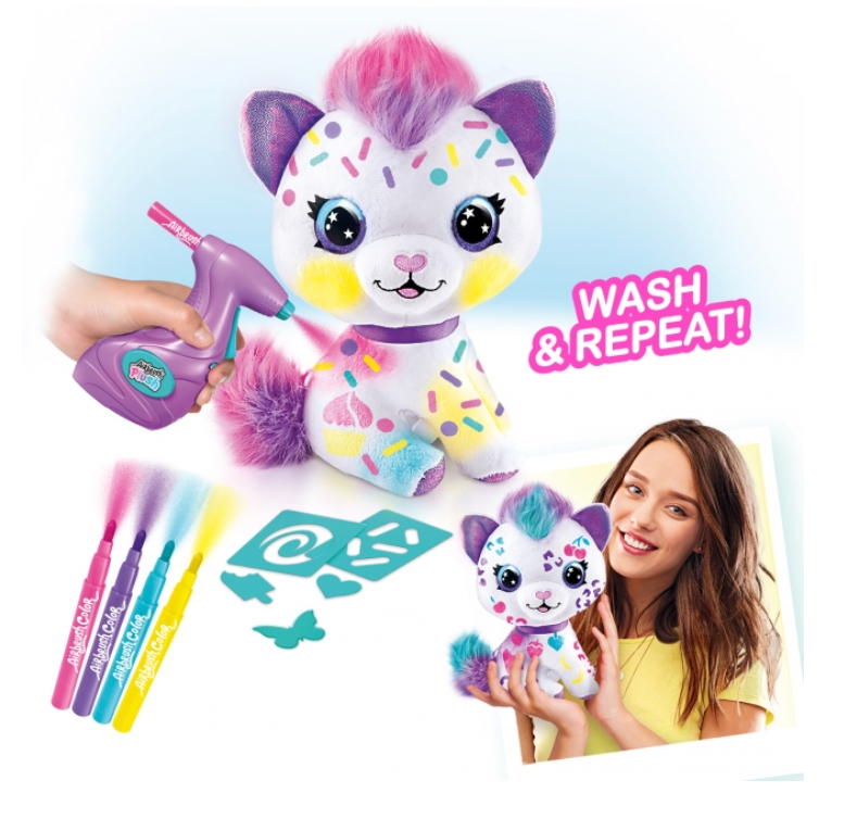 AIRBRUSH Plush KITTY (100+PIECES)
