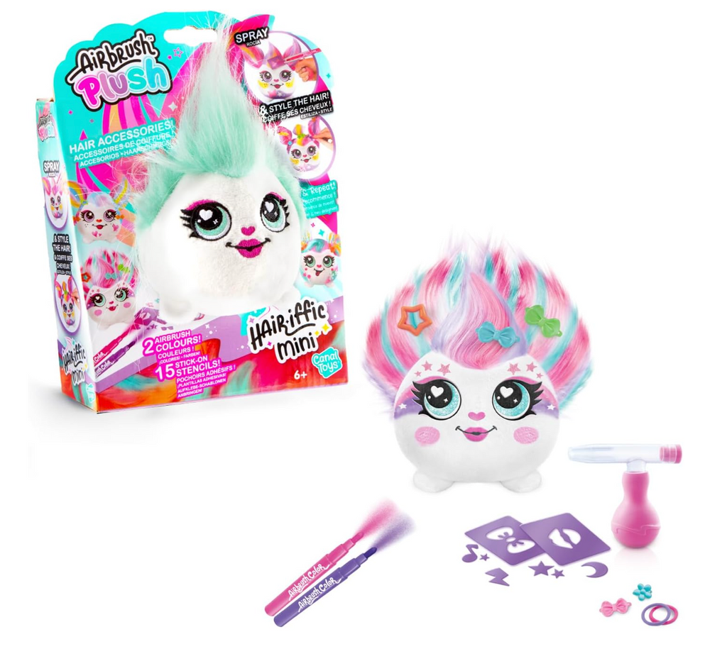 Air brush plush Hair-iffic mini