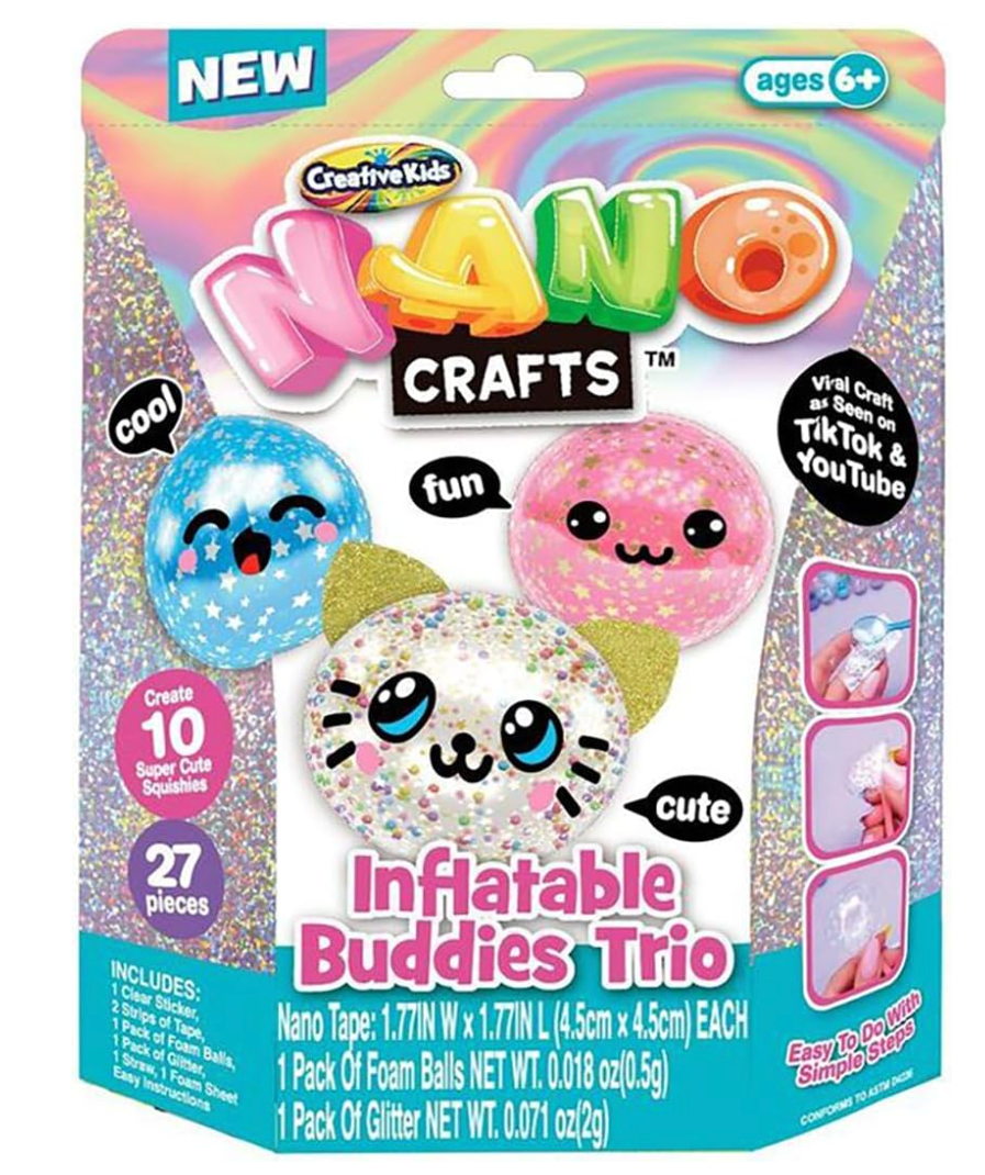 Nano Crafts Inflatable Buddies TRIO